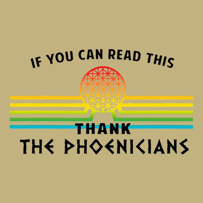 If You Can Read This Thank Phoenicians Performance Shirt