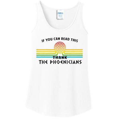 If You Can Read This Thank Phoenicians Ladies Essential Tank