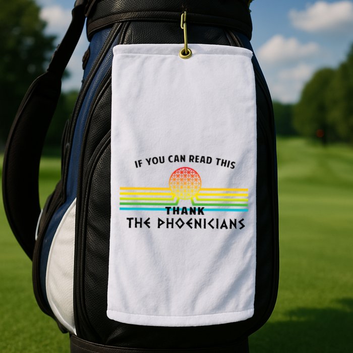 If You Can Read This Thank Phoenicians Golf Towel