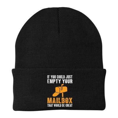 If You Could Just Empty Your Mailbox Funny Postal Employee Beanie