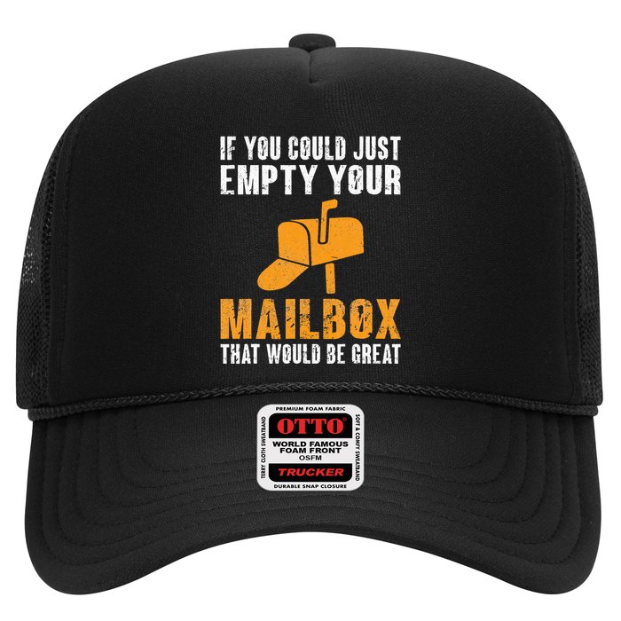If You Could Just Empty Your Mailbox Funny Postal Employee Hat