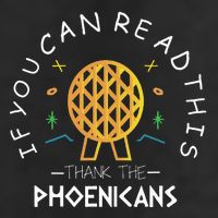 If You Can Read This Thank The Phoenicians Reading Garment-Dyed Fleece Hoodie