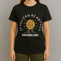 If You Can Read This Thank The Phoenicians Reading T-Shirt
