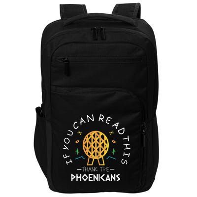 If You Can Read This Thank The Phoenicians Reading Impact Tech Backpack