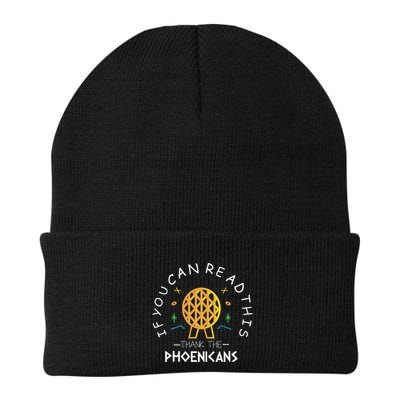 If You Can Read This Thank The Phoenicians Reading Beanie