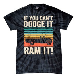 If You Cant Dodge It Retro It Pickup Truck Tie-Dye T-Shirt