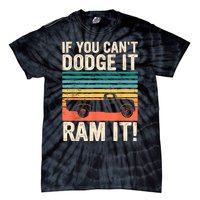 If You Cant Dodge It Retro It Pickup Truck Tie-Dye T-Shirt