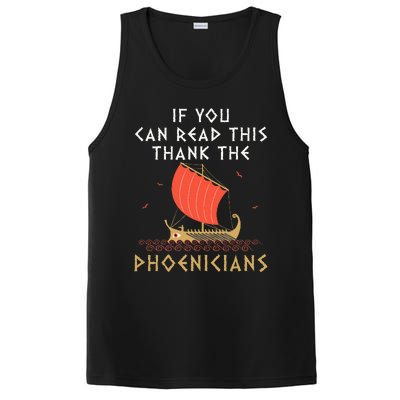 If You Can Read This Thank The Phoenicians PosiCharge Competitor Tank