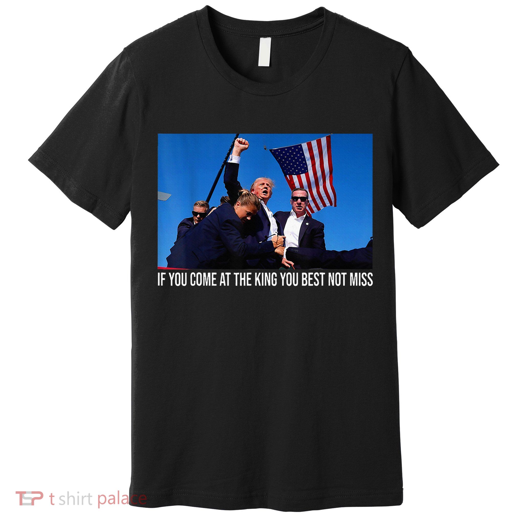 If You Come At The King You Best Not Miss Trump Premium T-Shirt