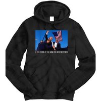 If You Come At The King You Best Not Miss Trump Tie Dye Hoodie