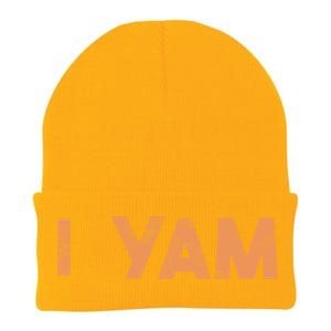 I Yam Cute Gift Shes My Sweet Potato Matching Couple Halloween Funny Gift Knit Cap Winter Beanie