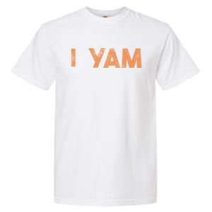 I Yam Cute Gift Shes My Sweet Potato Matching Couple Halloween Funny Gift Garment-Dyed Heavyweight T-Shirt