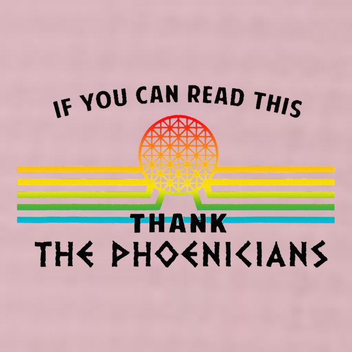 If You Can Read This Thank Phoenicians Reading 25L Jumbo Tote