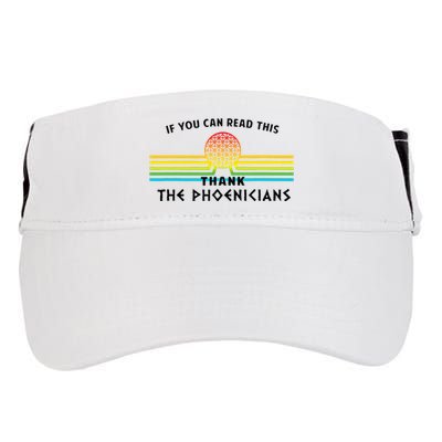 If You Can Read This Thank Phoenicians Reading Adult Drive Performance Visor