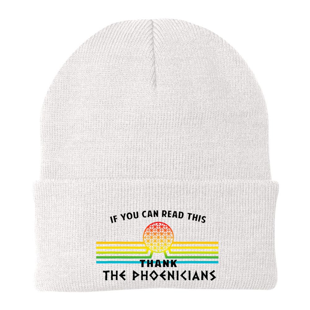 If You Can Read This Thank Phoenicians Reading Beanie