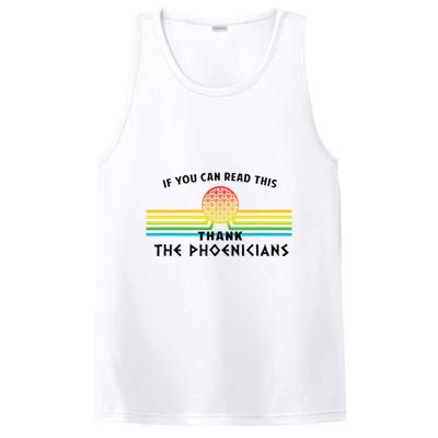 If You Can Read This Thank Phoenicians Reading PosiCharge Competitor Tank