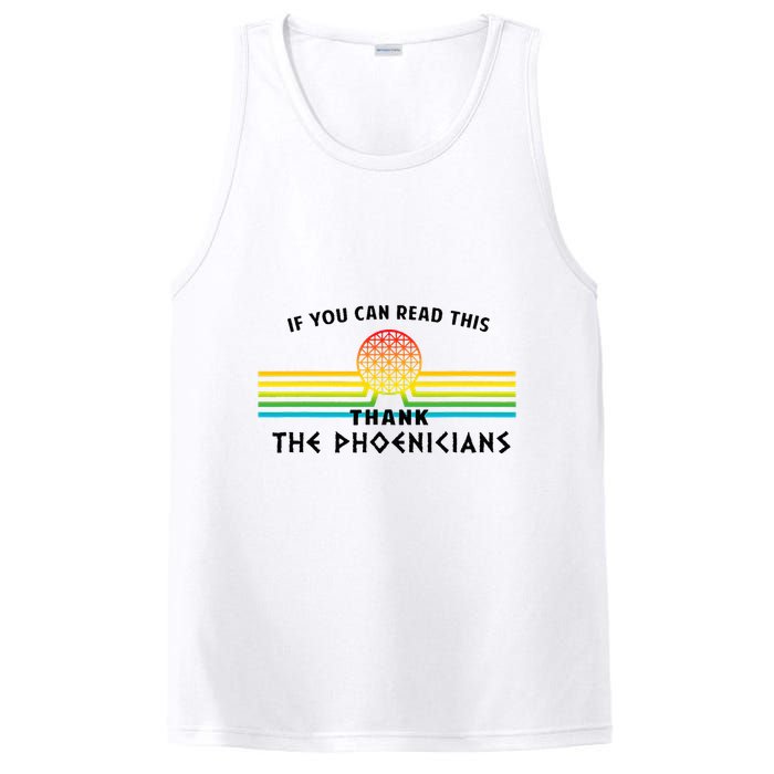 If You Can Read This Thank Phoenicians Reading PosiCharge Competitor Tank