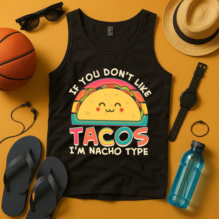 If You Don't Like Tacos I'm Nacho Type Tank Top