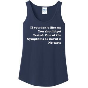 If You Don't Like Me You Should Get Tested Covid Ladies Essential Tank