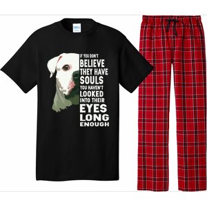 If You Dont Believe They Have Souls American Bulldog Lover Pajama Set