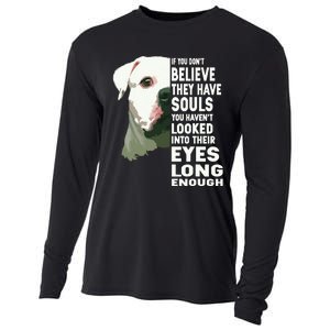 If You Dont Believe They Have Souls American Bulldog Lover Cooling Performance Long Sleeve Crew