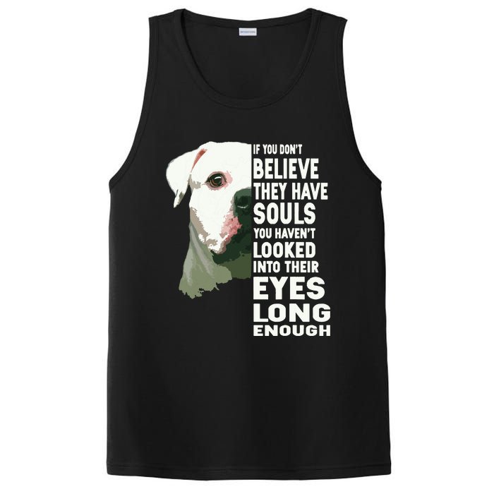 If You Dont Believe They Have Souls American Bulldog Lover PosiCharge Competitor Tank