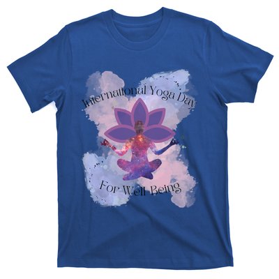 International Yoga Day For Wellbeing Gift T-Shirt