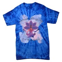 International Yoga Day For Wellbeing Gift Tie-Dye T-Shirt