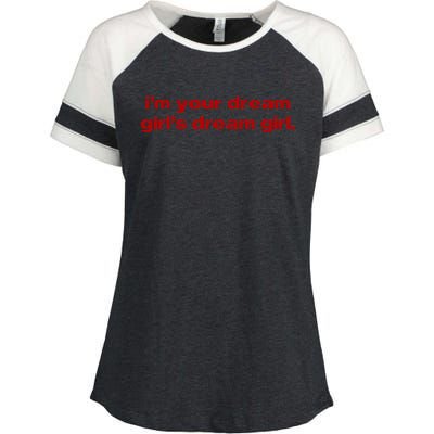 Im Your Dream Girl Enza Ladies Jersey Colorblock Tee