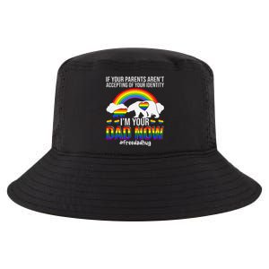 Im Your Dad Now Free Dad Hug LGBT Supporter LGBT Bear Lover Cool Comfort Performance Bucket Hat