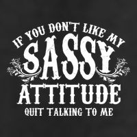 If You Dont Like My Sassy Attitude Quit Talking To Me Cute Clever Witty Cool Comfort Performance Bucket Hat