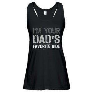 IM Your DadS Favorite Ride Funny Ladies Essential Flowy Tank