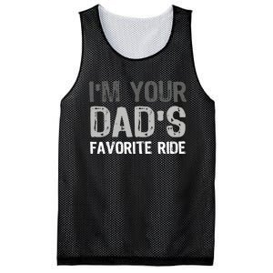 IM Your DadS Favorite Ride Funny Mesh Reversible Basketball Jersey Tank