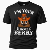 Im Your Dingleberry Western Cowboy Poo Turd Funny Cooling Performance Crew T-Shirt
