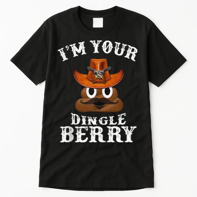 Im Your Dingleberry Western Cowboy Poo Turd Funny Tall T-Shirt