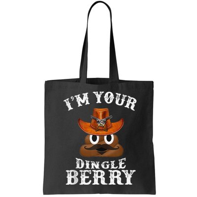 Im Your Dingleberry Western Cowboy Poo Turd Funny Bag