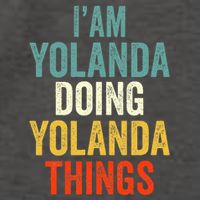 Im Yolanda Doing Yolanda Things Yolanda Personali Vector Backpack