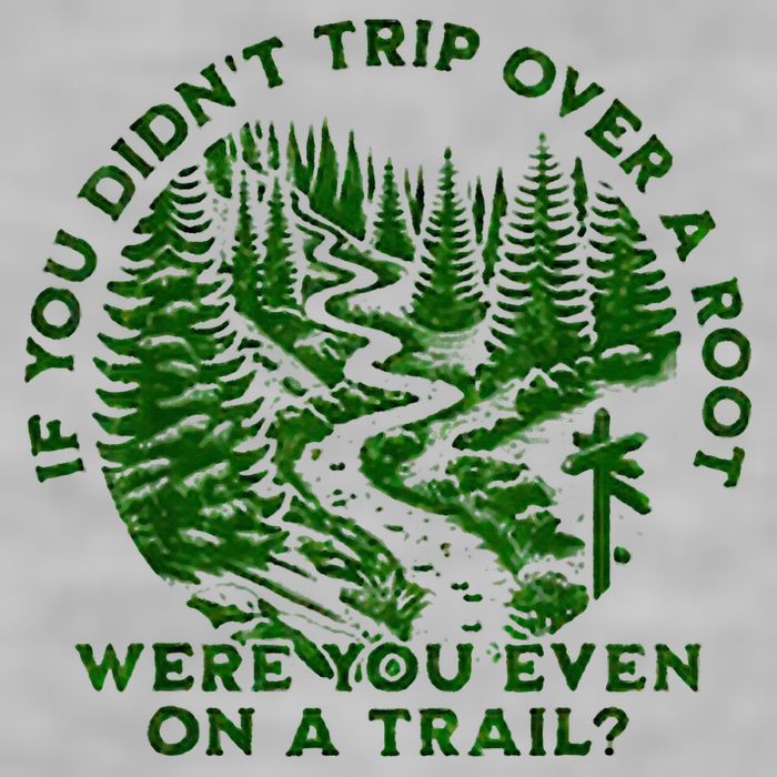 If You DidnT Trip Over A Root Were You Even On Trail Ladies PosiCharge Tri-Blend Wicking Tank