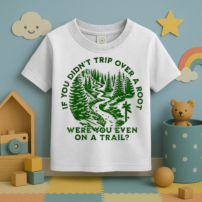 If You DidnT Trip Over A Root Were You Even On Trail Toddler T-Shirt