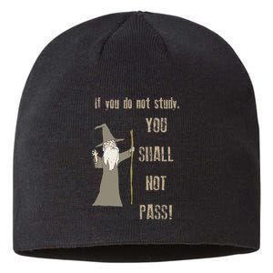 If You Do Not Study. You Shall Not Pass! Sustainable Beanie