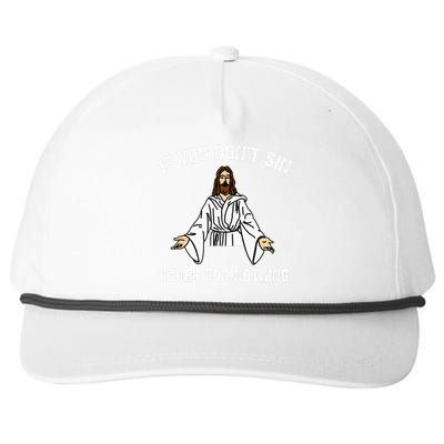 If You DonT Sin Vintage Jesus Christian I Died For Nothing Snapback Five-Panel Rope Hat