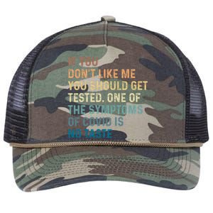 If You Don’t Like Me You Should Get Tested Retro Rope Trucker Hat Cap