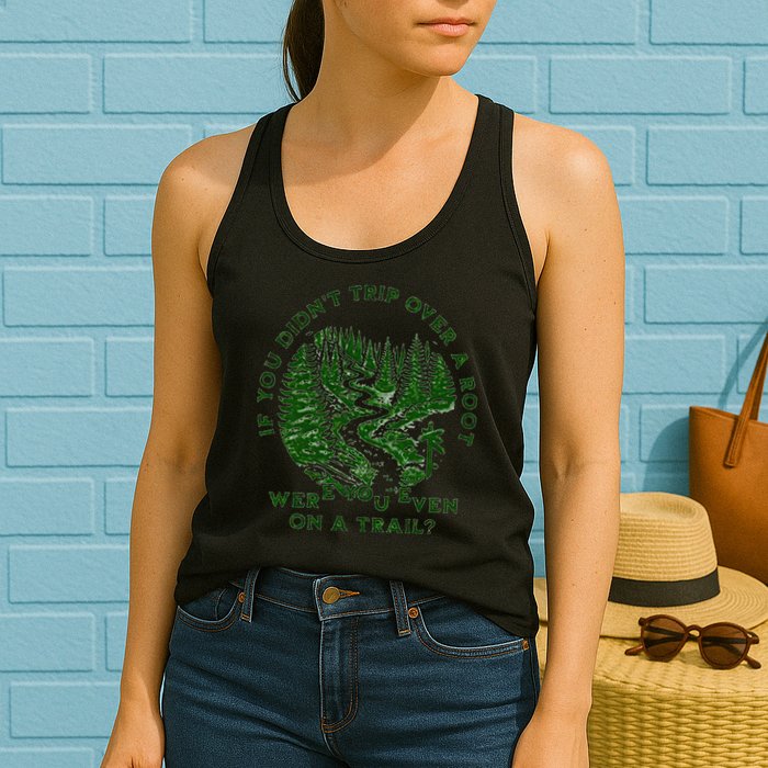 If You DidnT Trip Over A Root Were You Even On Trail Womens Tank Top
