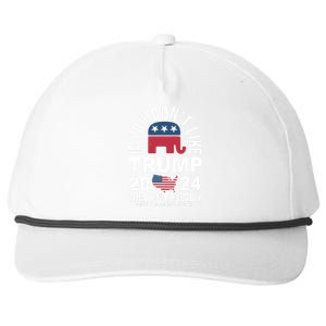 If You Dont Like Trump Then You Probably Wont Like Me Funny Political Snapback Five-Panel Rope Hat