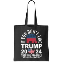 If You Dont Like Trump Then You Probably Wont Like Me Funny Political Bag