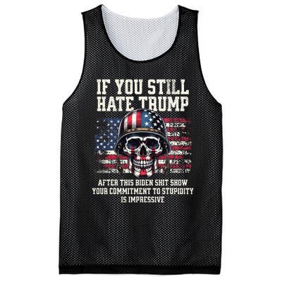 If You DonT Like Trump Then You Probably WonT Like Me Mesh Reversible Basketball Jersey Tank