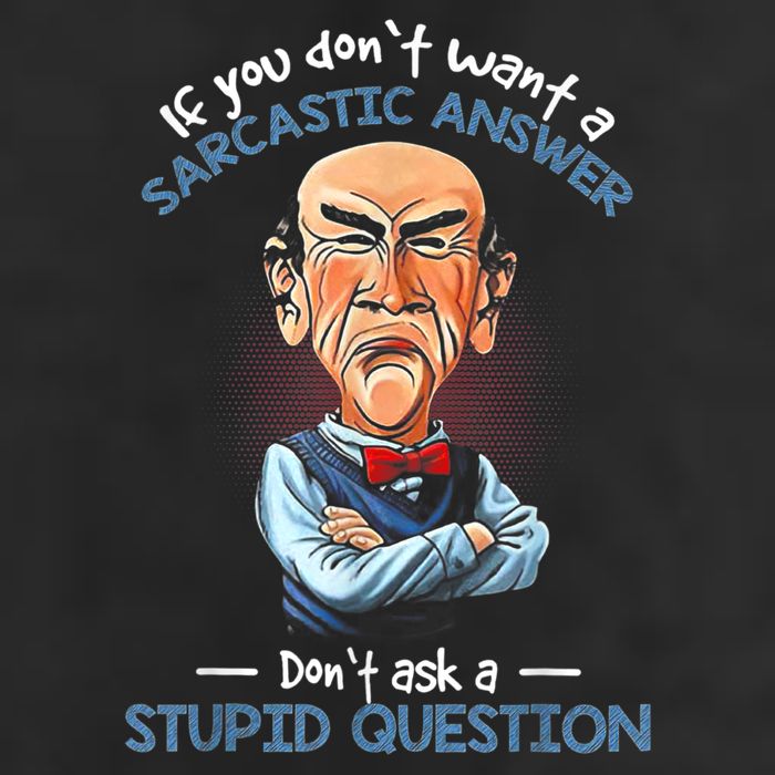 If You Don't Want A Sarcastic Answer Don't Ask A Stupid Beanie