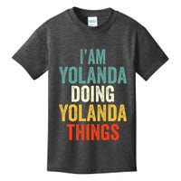IM Yolanda Doing Yolanda Things Kids T-Shirt