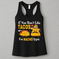 If You Don't Like Tacos I'm Nacho Type Cinco De Mayo Womens Tank Top