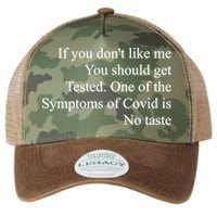 If You Don't Like Me You Should Get Tested Covid Legacy Tie Dye Trucker Hat